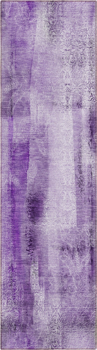 Piper Looms Chantille Casual ACN537 Purple Area Rug