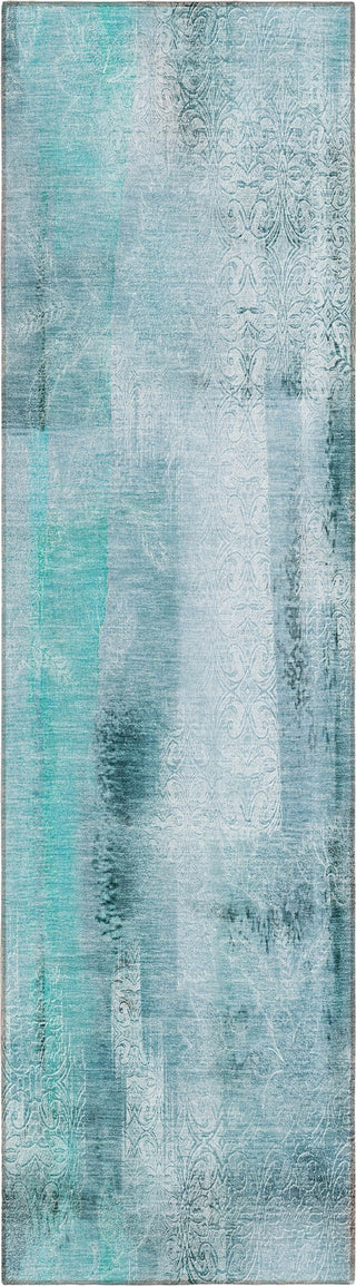 Piper Looms Chantille Casual ACN537 Teal Area Rug