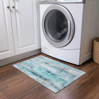 Piper Looms Chantille Casual ACN537 Teal Area Rug