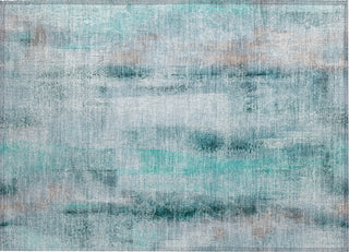 Piper Looms Chantille Casual ACN537 Teal Area Rug