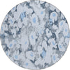 Piper Looms Chantille Floral ACN538 Denim Area Rug