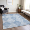 Piper Looms Chantille Geometric ACN539 Blue Area Rug