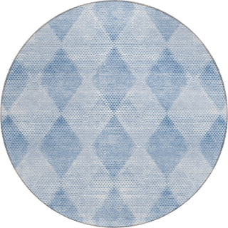 Piper Looms Chantille Geometric ACN539 Blue Area Rug