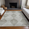 Piper Looms Chantille Geometric ACN539 Gray Area Rug