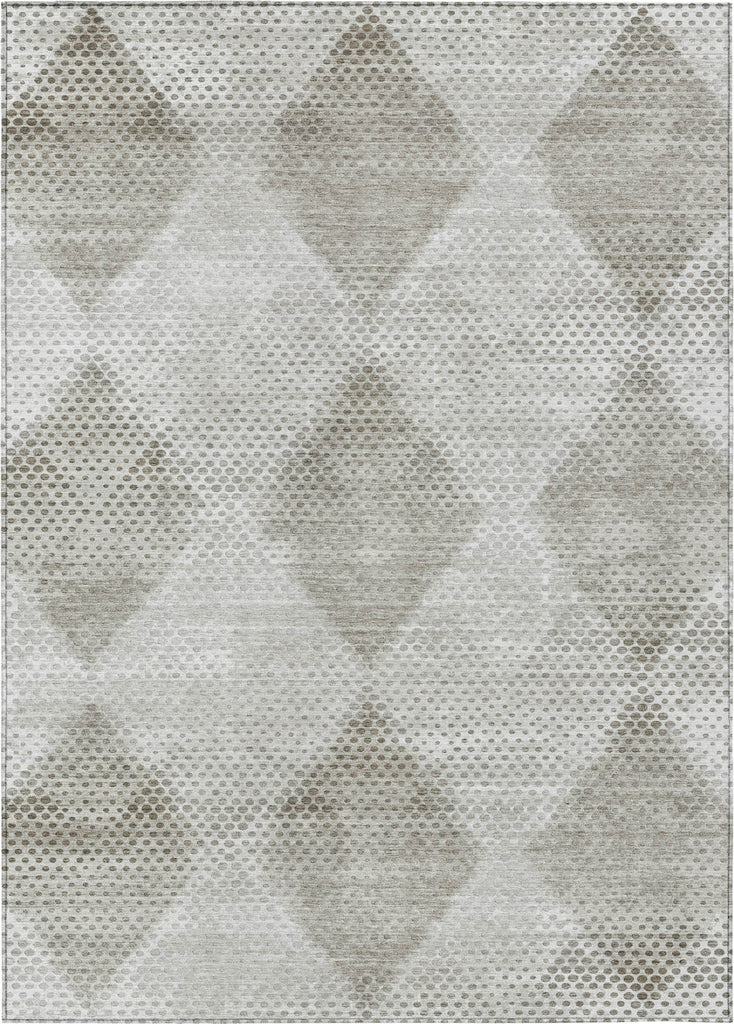 Piper Looms Chantille Geometric ACN539 Gray Area Rug