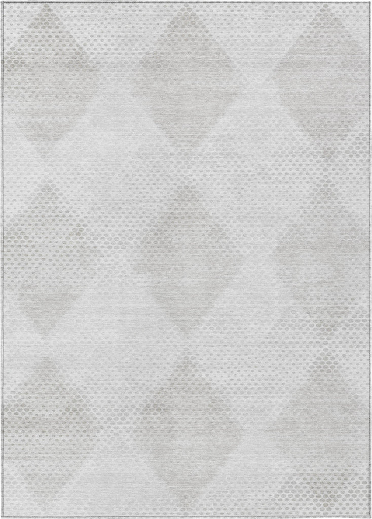 Piper Looms Chantille Geometric ACN539 Ivory Area Rug