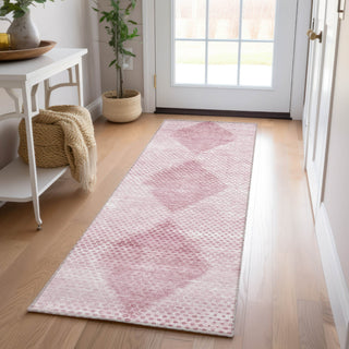 Piper Looms Chantille Geometric ACN539 Merlot Area Rug