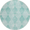 Piper Looms Chantille Geometric ACN539 Teal Area Rug