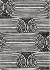 Piper Looms Chantille Art Deco ACN540 Black Area Rug