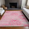 Piper Looms Chantille Art Deco ACN540 Blush Area Rug