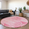 Piper Looms Chantille Art Deco ACN540 Blush Area Rug