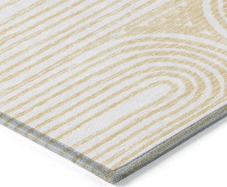 Piper Looms Chantille Art Deco ACN540 Gold Area Rug