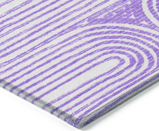 Piper Looms Chantille Art Deco ACN540 Purple Area Rug