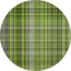 Piper Looms Chantille Plaid ACN541 Green Area Rug