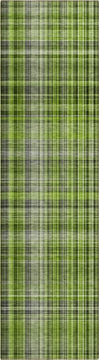 Piper Looms Chantille Plaid ACN541 Green Area Rug