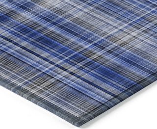 Piper Looms Chantille Plaid ACN541 Navy Area Rug