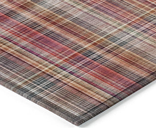 Piper Looms Chantille Plaid ACN541 Red Area Rug