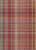 Piper Looms Chantille Plaid ACN541 Red Area Rug