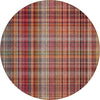 Piper Looms Chantille Plaid ACN541 Red Area Rug