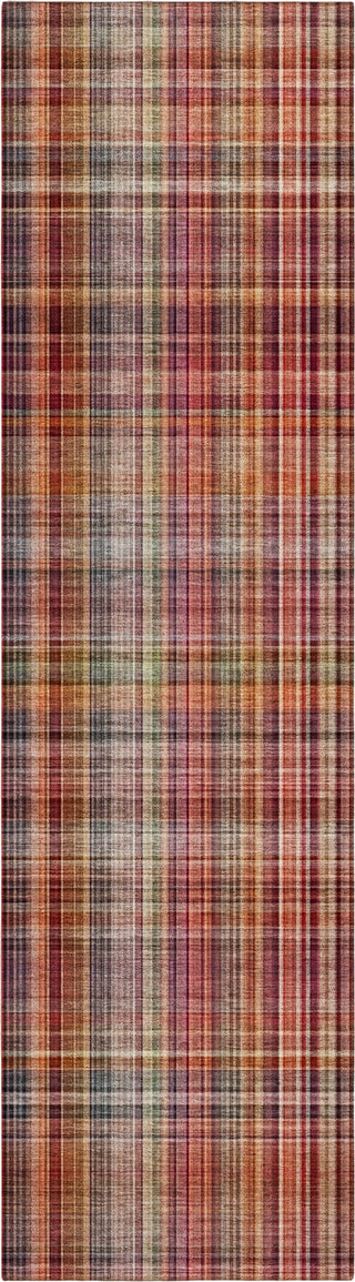 Piper Looms Chantille Plaid ACN541 Red Area Rug