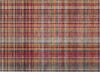 Piper Looms Chantille Plaid ACN541 Red Area Rug