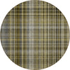 Piper Looms Chantille Plaid ACN541 Taupe Area Rug