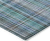 Piper Looms Chantille Plaid ACN541 Teal Area Rug