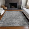 Piper Looms Chantille Organic ACN542 Gray Area Rug Featured