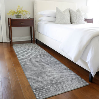 Piper Looms Chantille Organic ACN542 Gray Area Rug