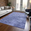 Piper Looms Chantille Organic ACN542 Navy Area Rug