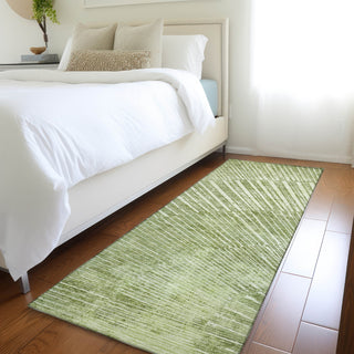 Piper Looms Chantille Organic ACN542 Sage Area Rug