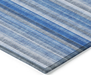 Piper Looms Chantille Stripes ACN543 Blue Area Rug