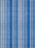 Piper Looms Chantille Stripes ACN543 Blue Area Rug