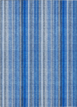 Piper Looms Chantille Stripes ACN543 Blue Area Rug