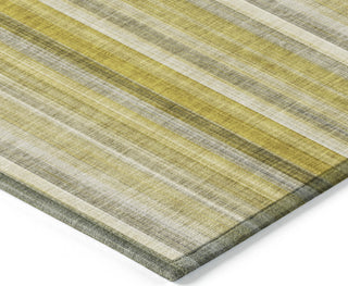 Piper Looms Chantille Stripes ACN543 Gold Area Rug