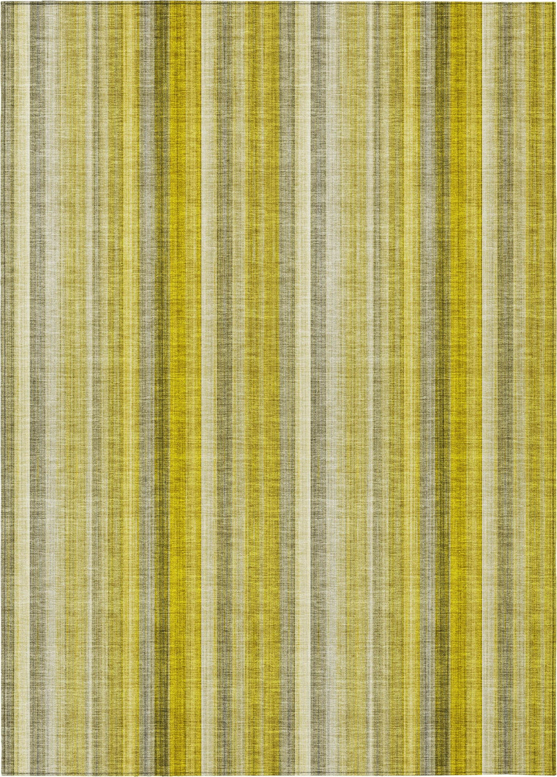 Piper Looms Chantille Stripes ACN543 Gold Area Rug