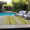 Piper Looms Chantille Stripes ACN543 Gold Area Rug