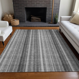 Piper Looms Chantille Stripes ACN543 Gray Area Rug