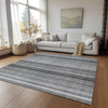 Piper Looms Chantille Stripes ACN543 Gray Area Rug