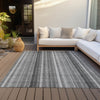 Piper Looms Chantille Stripes ACN543 Gray Area Rug