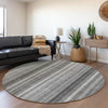 Piper Looms Chantille Stripes ACN543 Gray Area Rug