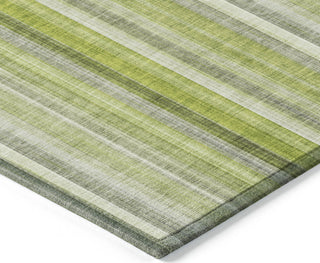 Piper Looms Chantille Stripes ACN543 Green Area Rug