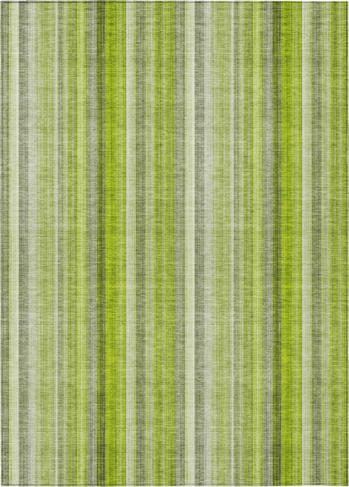 Piper Looms Chantille Stripes ACN543 Green Area Rug