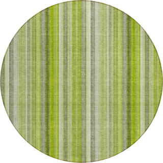 Piper Looms Chantille Stripes ACN543 Green Area Rug