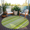 Piper Looms Chantille Stripes ACN543 Green Area Rug