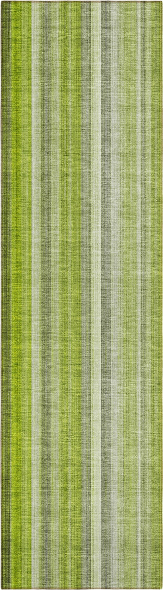 Piper Looms Chantille Stripes ACN543 Green Area Rug