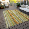 Piper Looms Chantille Stripes ACN543 Khaki Area Rug