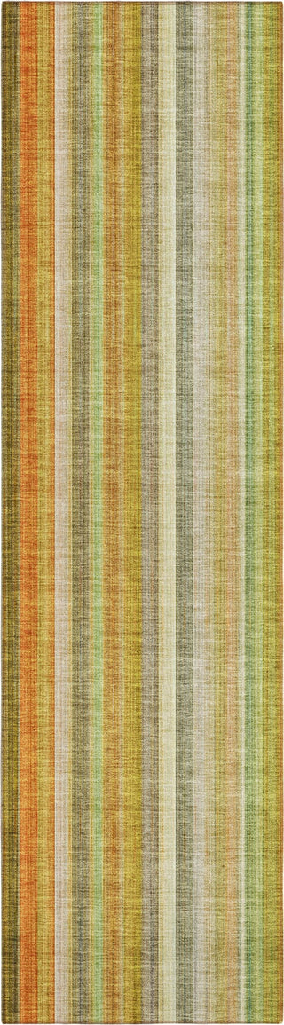 Piper Looms Chantille Stripes ACN543 Khaki Area Rug