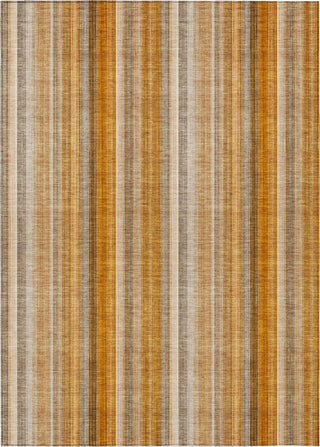 Piper Looms Chantille Stripes ACN543 Paprika Area Rug