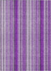 Piper Looms Chantille Stripes ACN543 Purple Area Rug